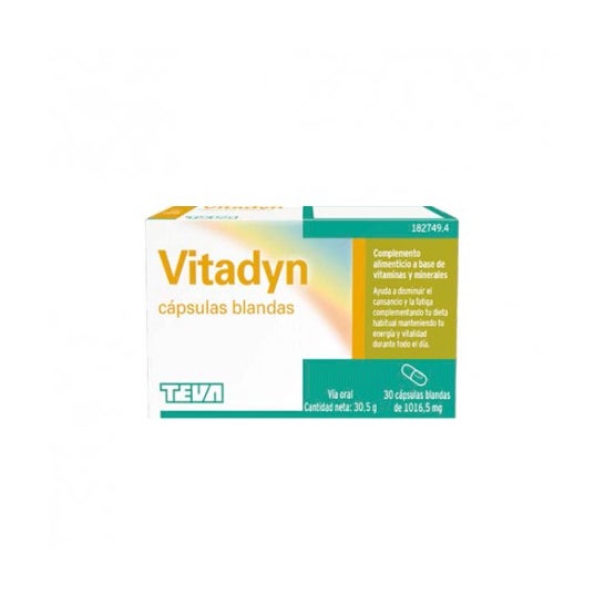 Vitadyn 30 Caps Blandas