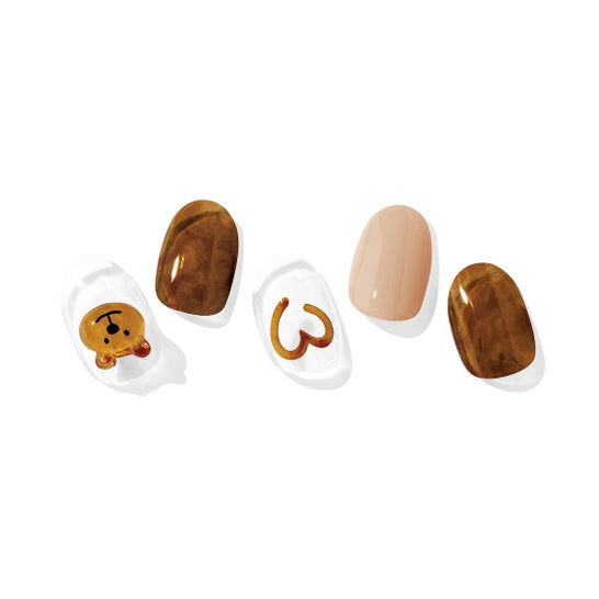 Ohora Gel Nail Strips N Caramel Bear 30 uds