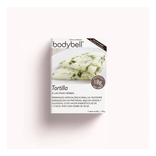 Bodybell Tortilla Finas Hierbas 7x24g