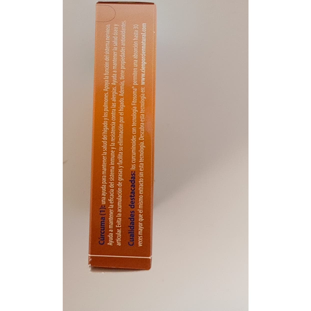 100% Natural CurcuFit 30 cápsulas