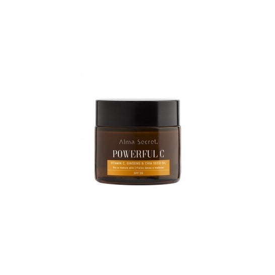 Alma Secret Antiedad Iluminadora Con Vitamina C, Ginseng y Chía SPF30 50ml