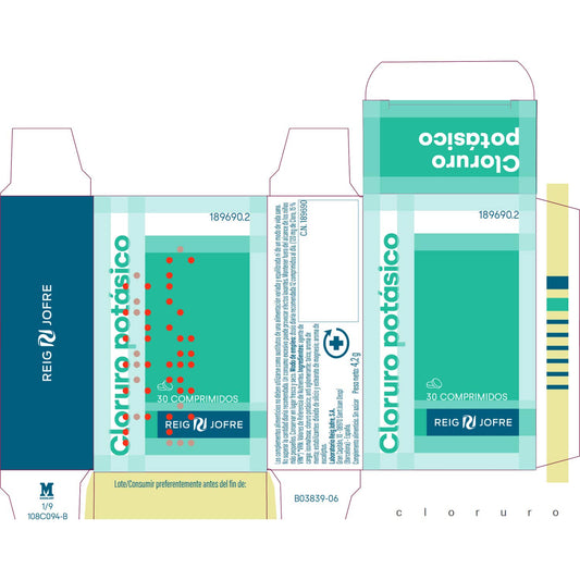 Orravan Cloruro Potasico 30 Comp