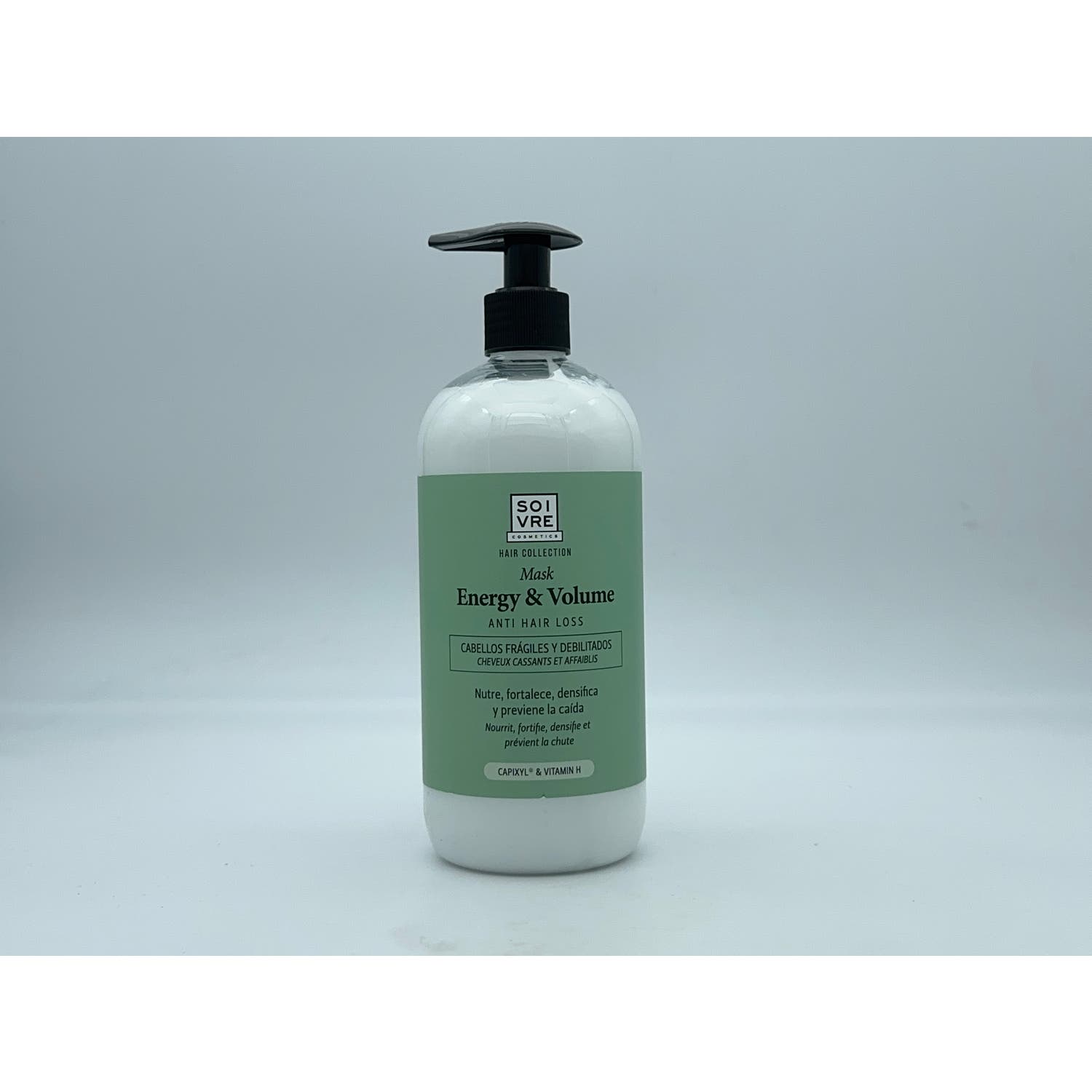 Soivre Mascarilla Células Madre Y Biotina 500 Ml