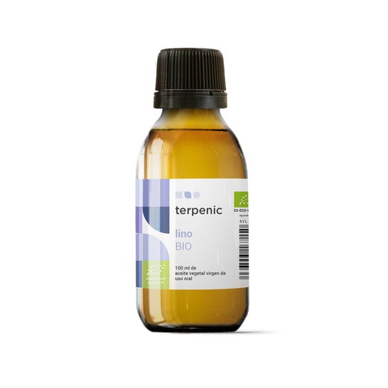 Terpenic Aceite Vegetal Alimentario Virgen Lino Bio 100ml