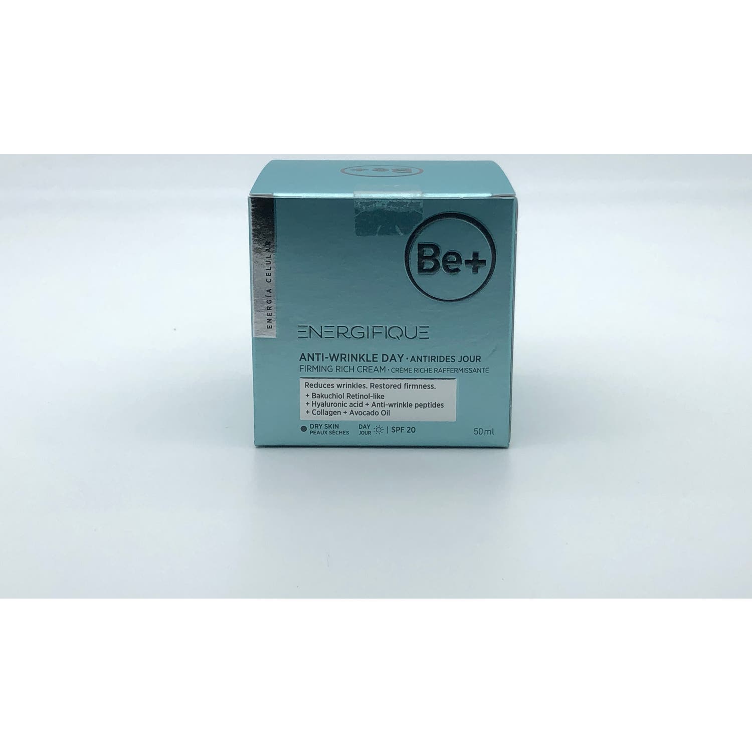 Be+ Energifique Antiarrugas Día Crema Rica Reafirmante SPF20 Piel Seca 50ml