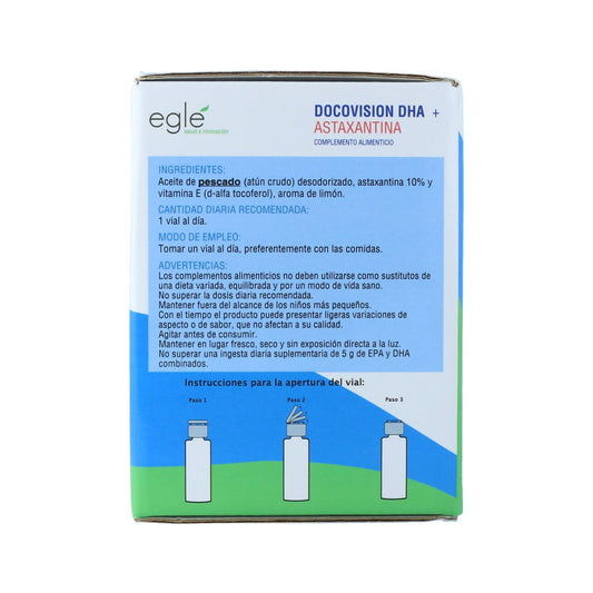 Eglé Docovision Dha + Astaxantina 30x5ml