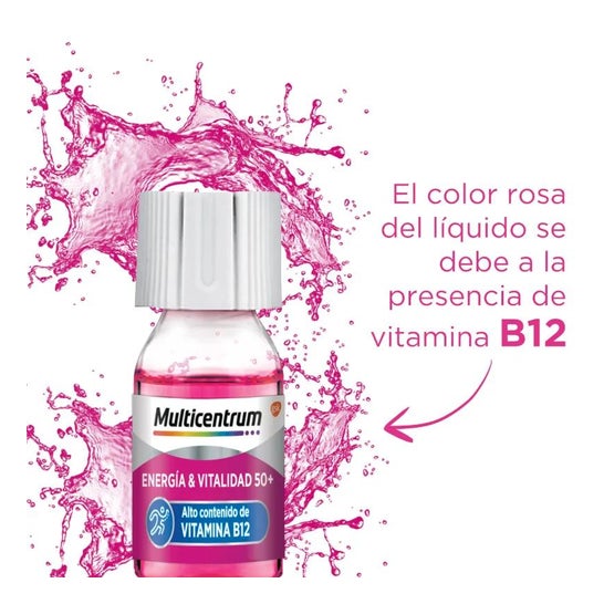 Multicentrum Energía & Vitalidad 50+ 15x7ml