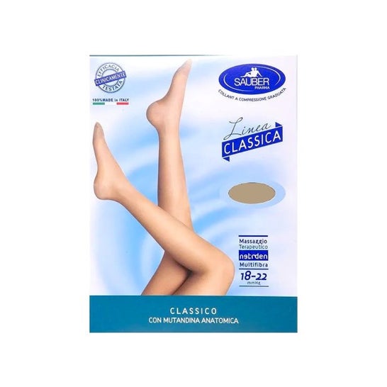 Desa Pharma Sauber Pantimedia Open Toe Talla 2 Negro 1ud