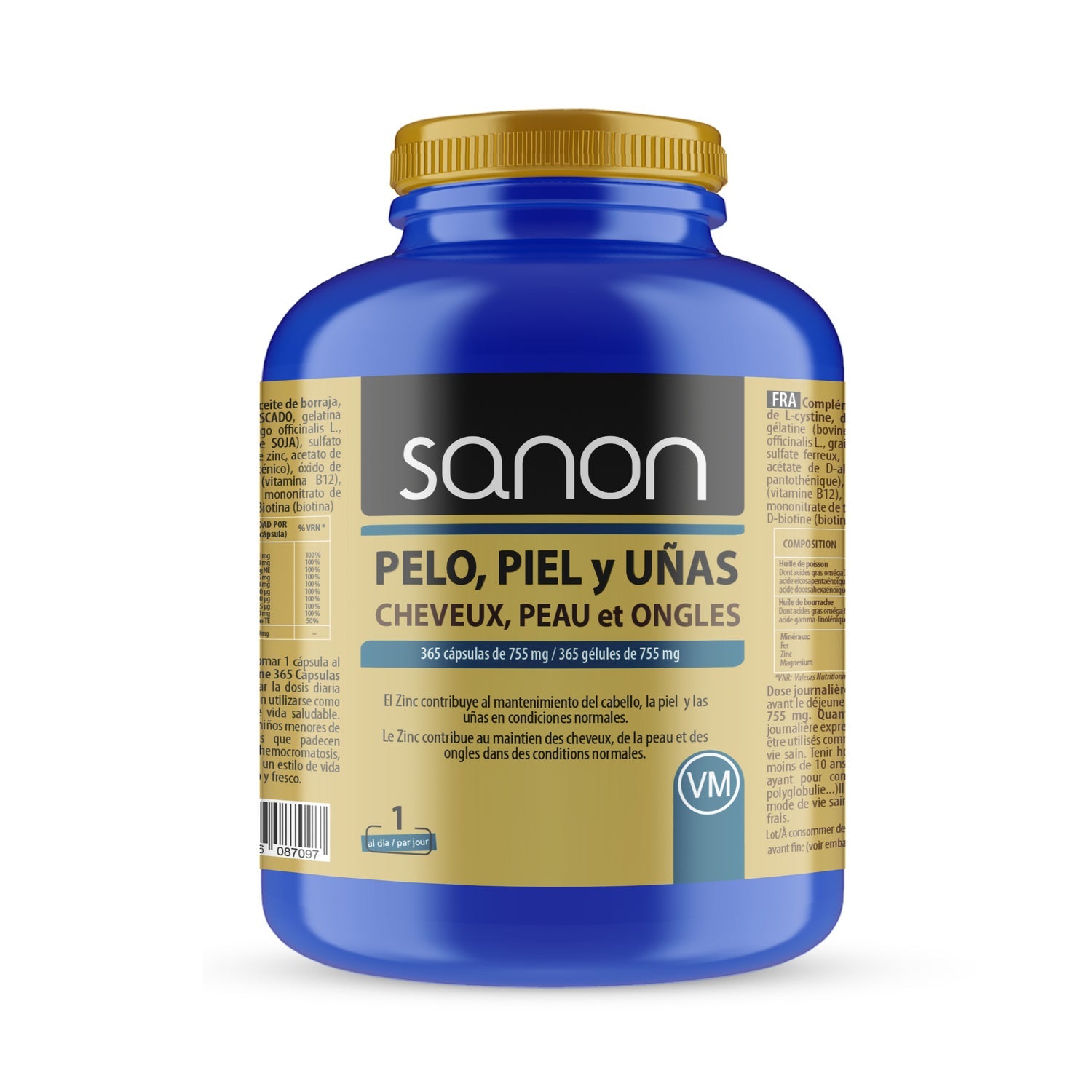 Sanon Pelo Piel y Uñas 365caps