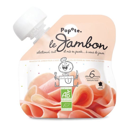 Popote Puré de Jamón Dulce 60g