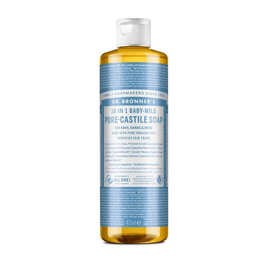 Dr Bronner's Jabón Neutro Líquido Bebé Bio 475ml