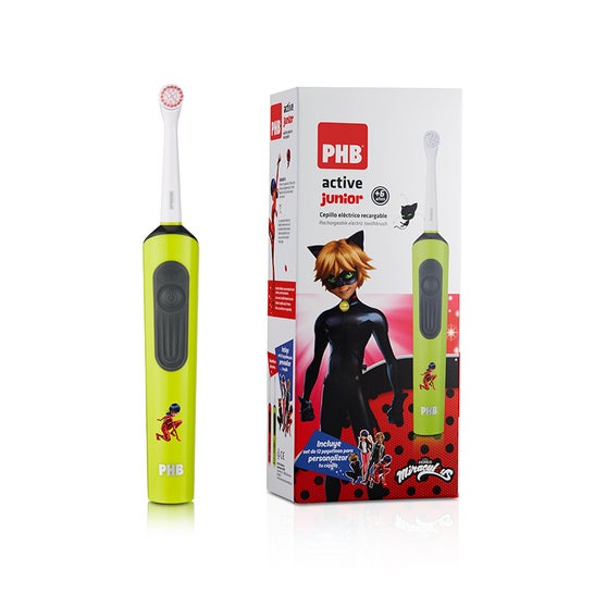 PHB Active Junior Cepillo Eléctrico LadyBug Verde