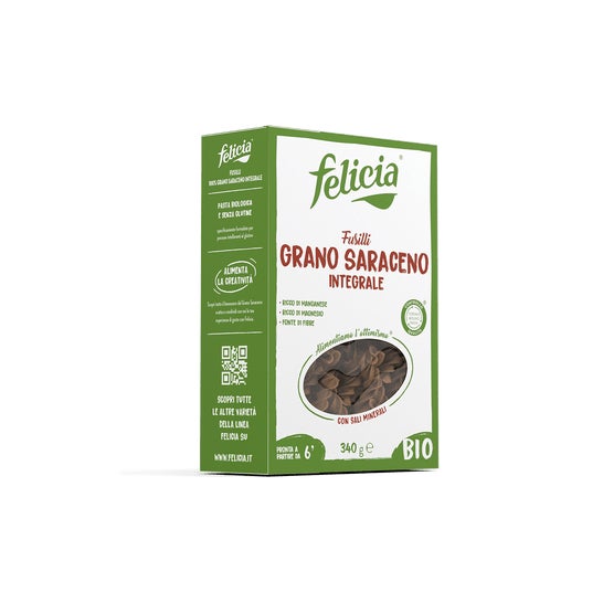 Felicia Fusilli de Trigo Sarraceno Integral Bio 250g