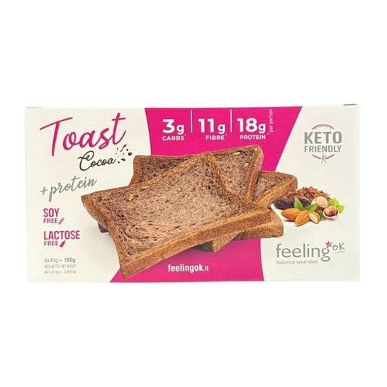 Feeling Ok Tostadas Semillas de Pan Keto 4x40g