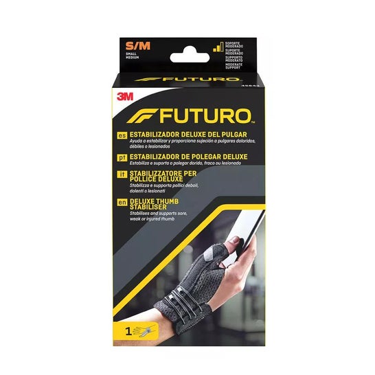 Futuro® 3M muñequera pulgar color negro T-S/M 1ud