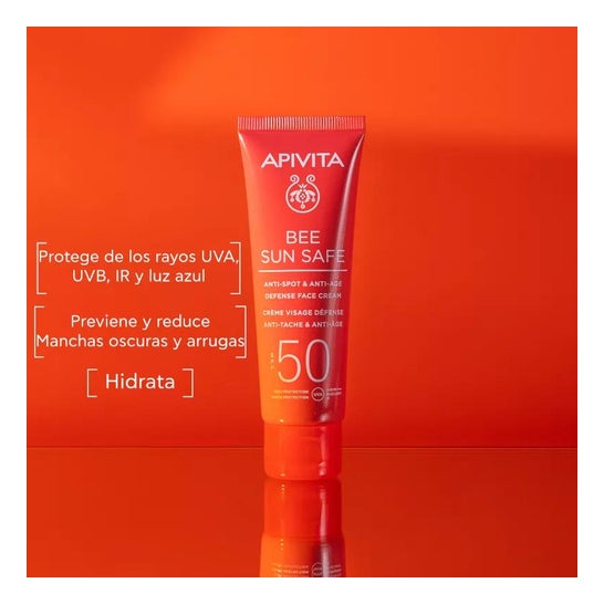 Apivita Bee Sun Safe Crema Antiedad Antimanchas SPF50 50ml