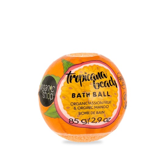 Organic Shop Tropicana Beach Bomba Fruta de la Pasión y Mango 85 g