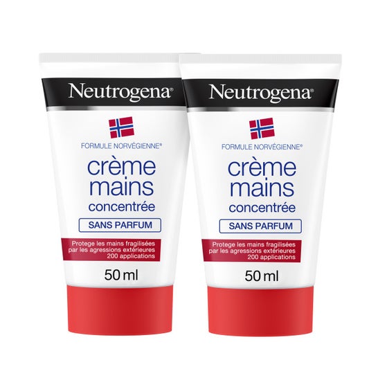 Neutrogena® Crema de Manos Concentrado Sin Perfume 2x50ml
