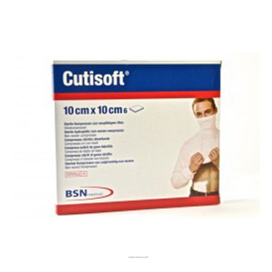 Bsn Cutisoft gasa 10 X10 cm 6 uds