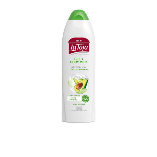 La Toja Gel + Body Milk Gel de Ducha Aguacate 550ml