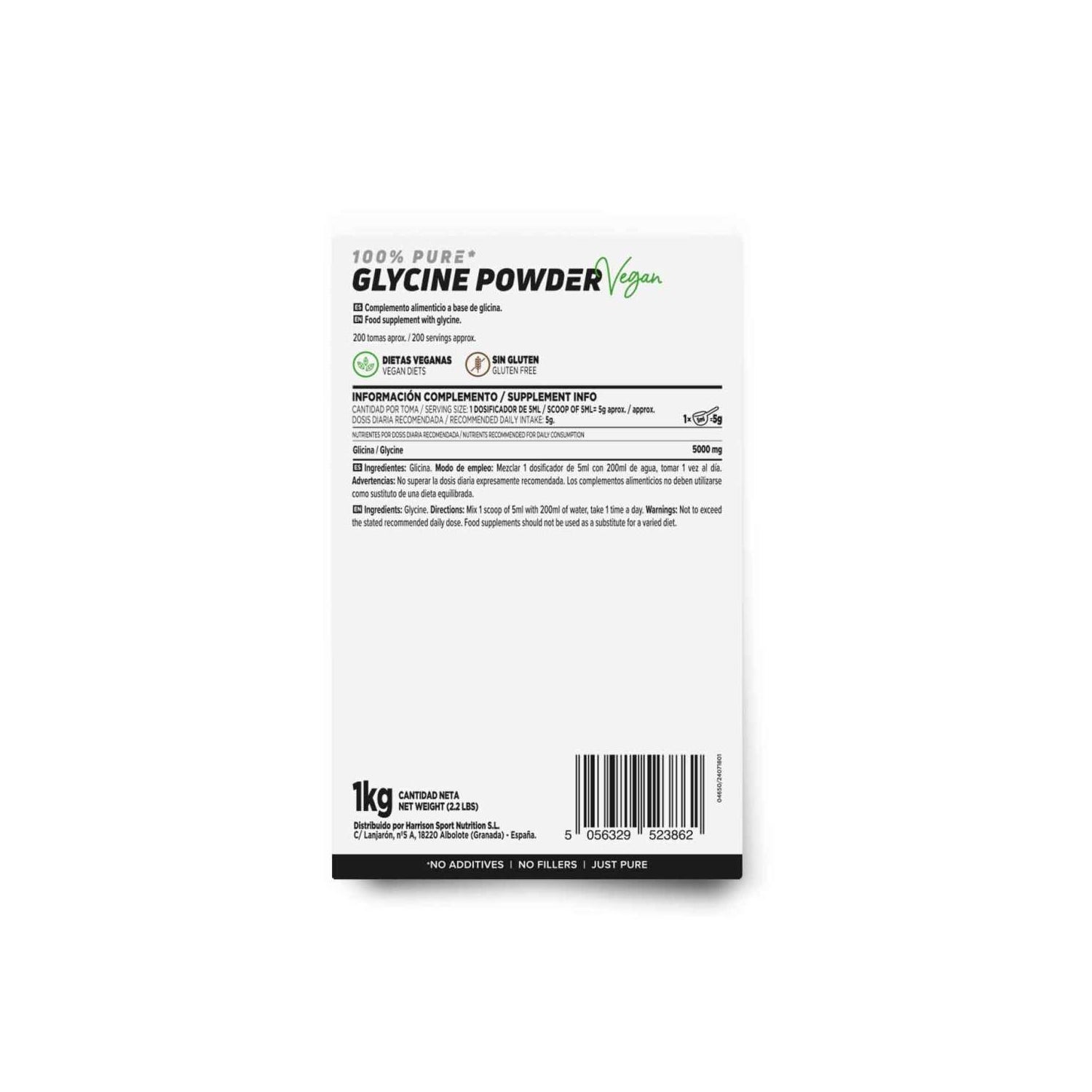 HSN Glicina en Polvo 1kg