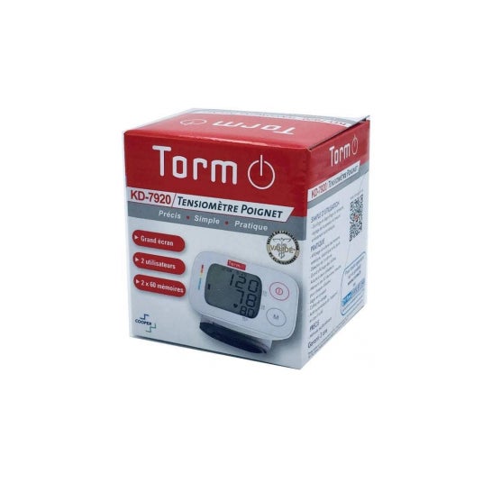 Tensiómetro de muñeca Cooper torm kd 7031