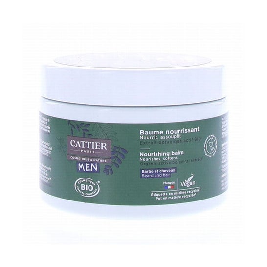 Cattier Men Bálsamo Nutritivo Barba y Cabello 90g