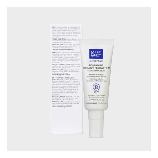 Martiderm® Rosarepair Emulsión Fluida SPF30 40ml