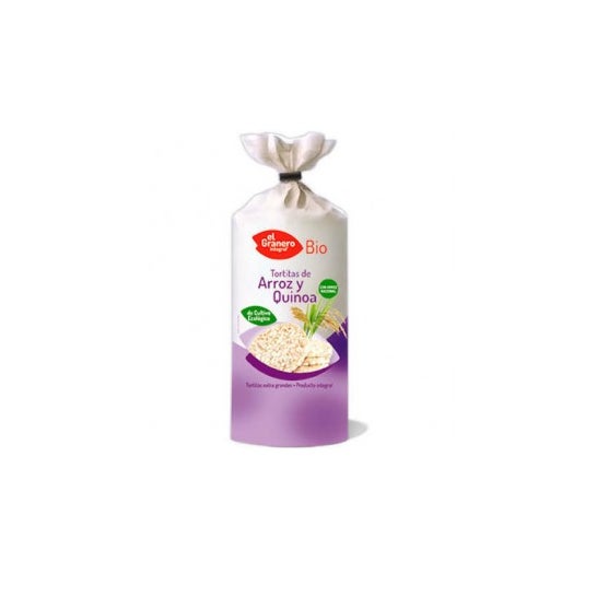 El granero Tortitas Arroz Quinoa B 120 g