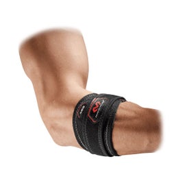 McDavid Brazalete Codo de Tenista con Almohadillas Negro TS 1ud