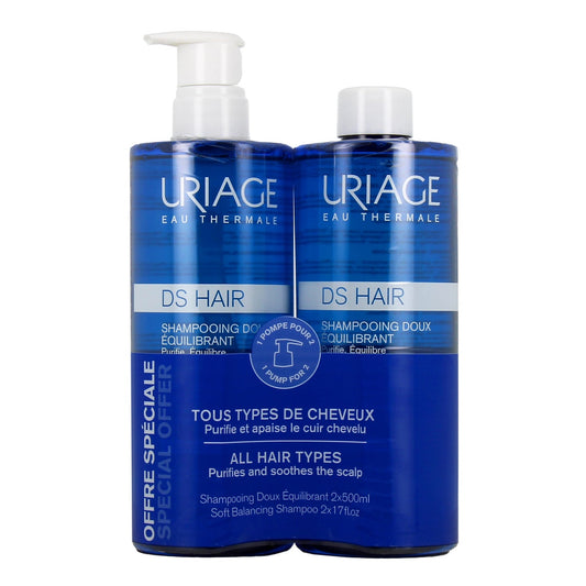 Uriage DS Champú Equilibrante Capilar 2x500ml