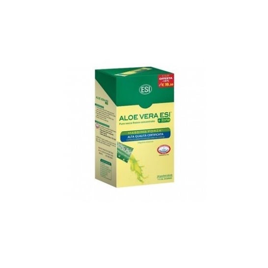 ESI zumo Aloe Vera + Forte 24udsx20ml