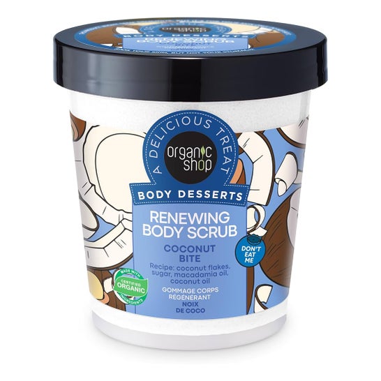 Organic Shop Body Desserts Renewing Body Scrub Coconut Bite 450 ml