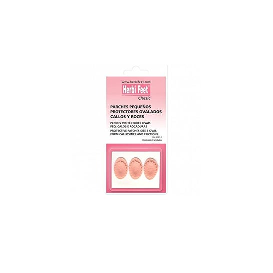 Herbifeet Parches Ovalados Callos y Roces 9 uds