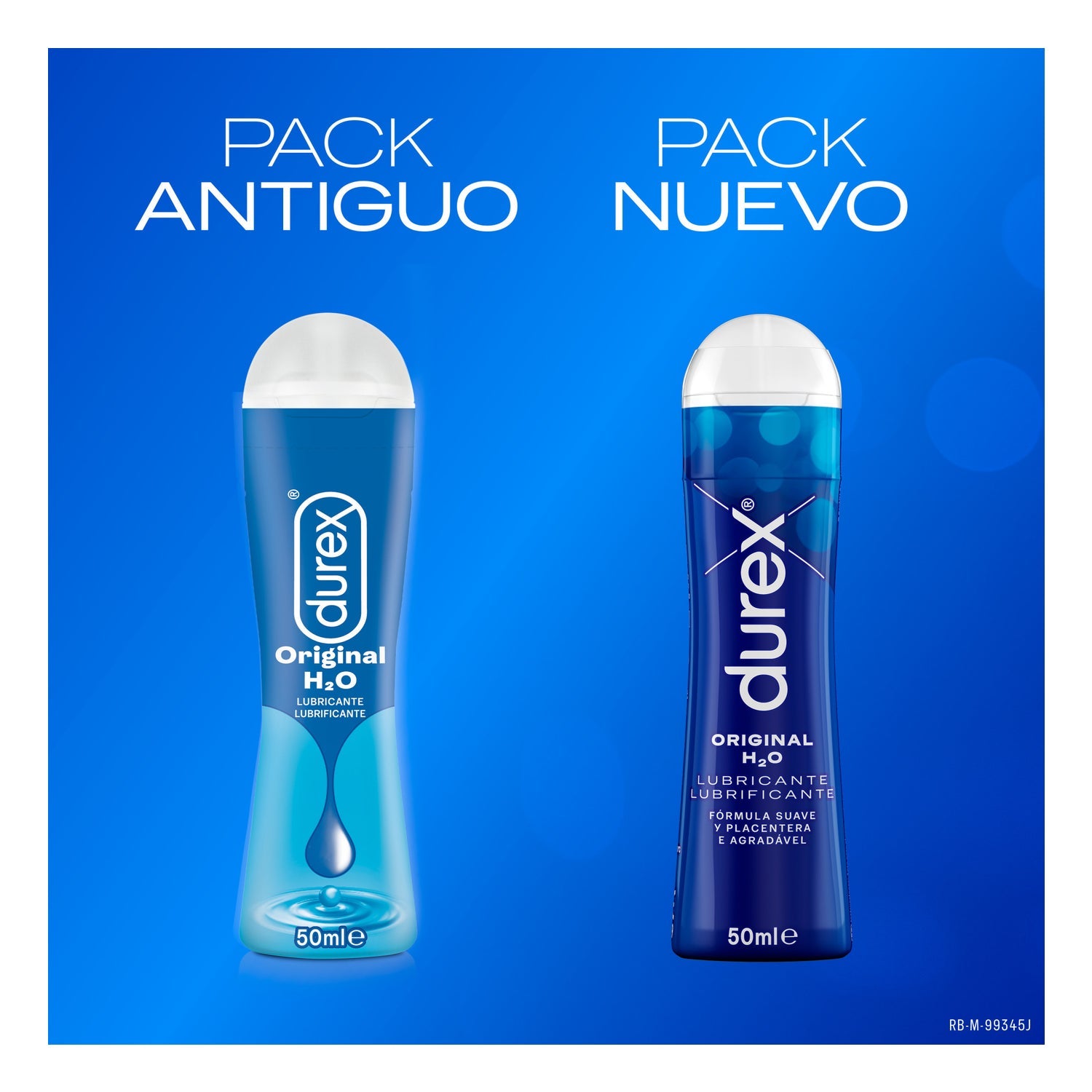 Durex Original H2O Lubricante 50ml
