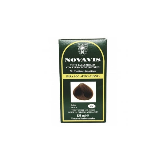 Novavis Tinte vegetal 6N Rubio Oscuro 135ml