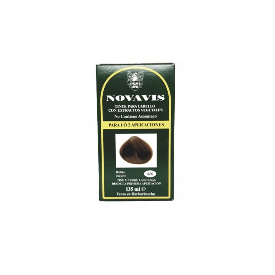 Novavis Tinte vegetal 6N Rubio Oscuro 135ml
