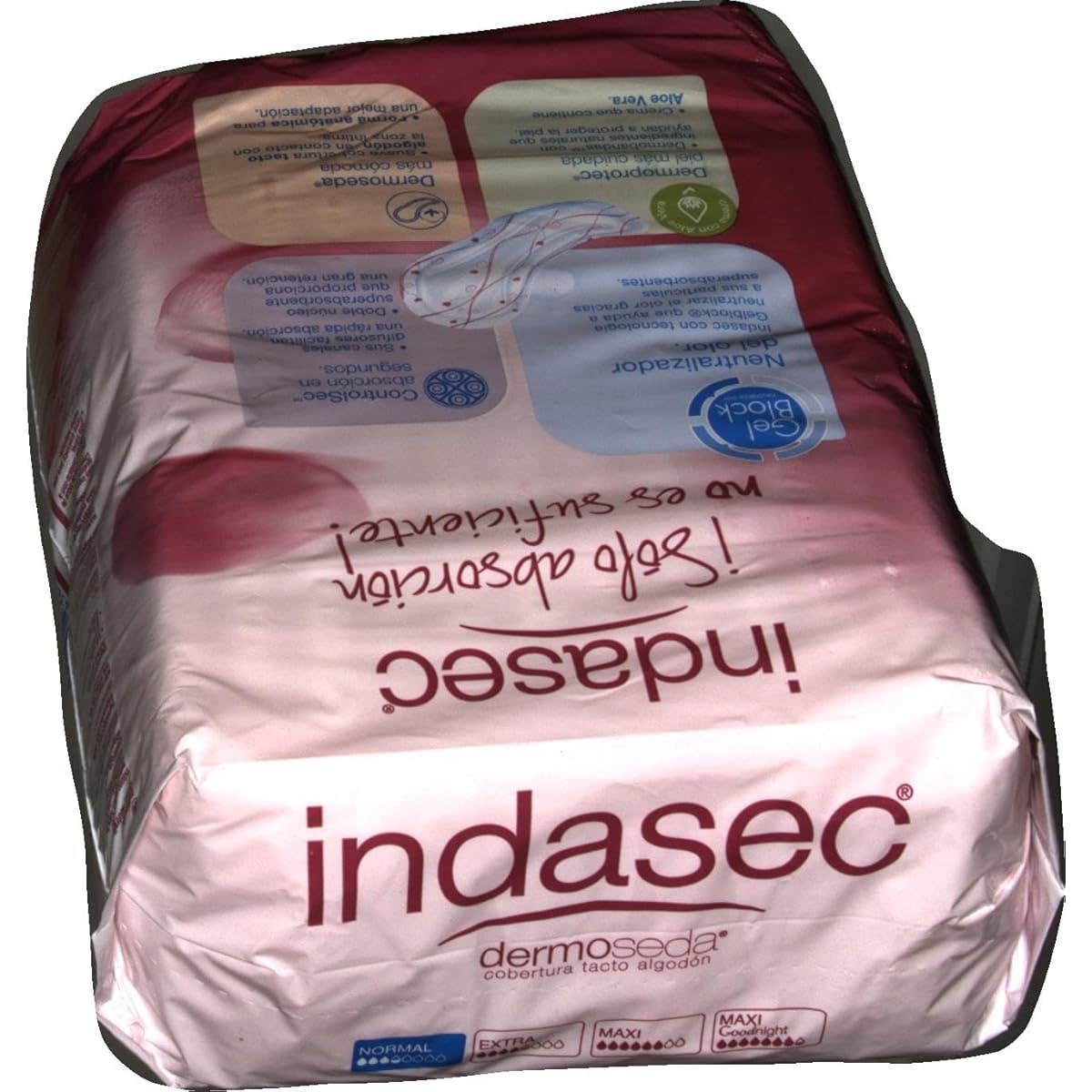 Indasec Normal Compresa Perdidas Leves Bolsa 24 Compresas