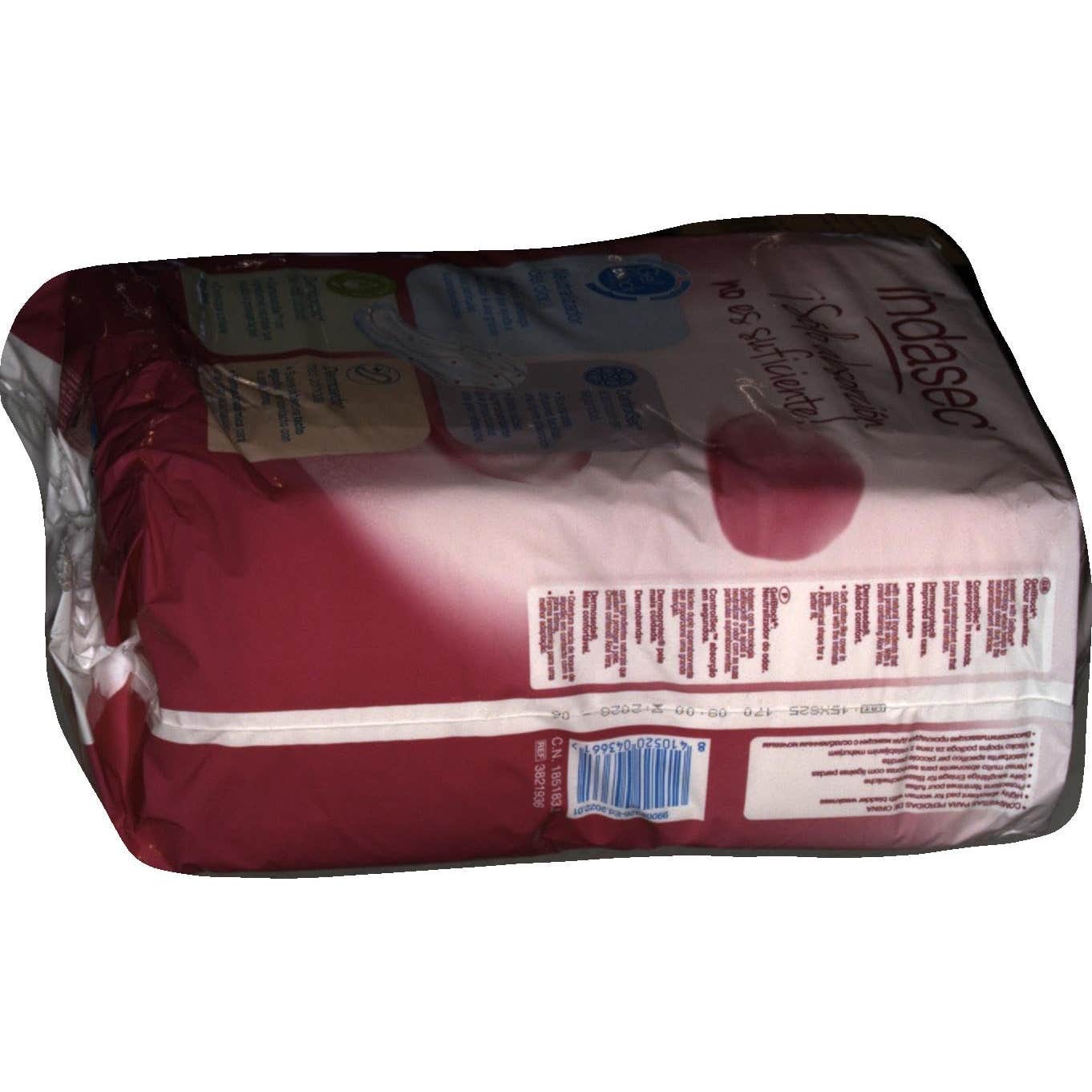 Indasec Normal Compresa Perdidas Leves Bolsa 24 Compresas
