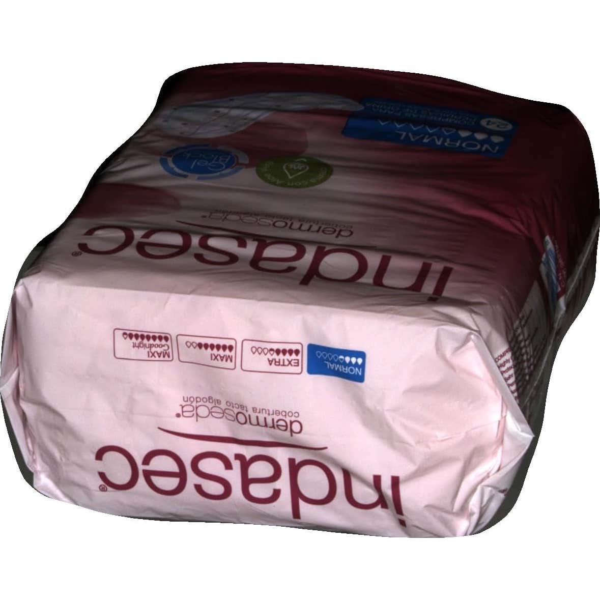 Indasec Normal Compresa Perdidas Leves Bolsa 24 Compresas