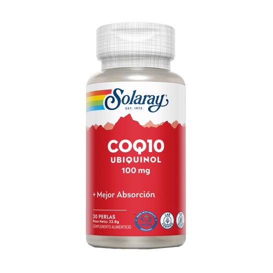 Solaray Ubiquinol Co-Q10 100mg 30 perlas