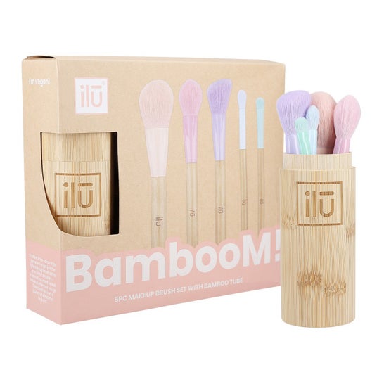 Ilū BambooM! Set Makeup Brush 6uds