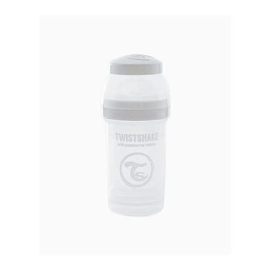 Twistshake Biberon Anticolico 180ml Blanco