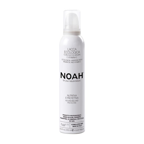 Noah Laca Ecológica Aceite Argán y Vitamina E Hair 5.10 250ml