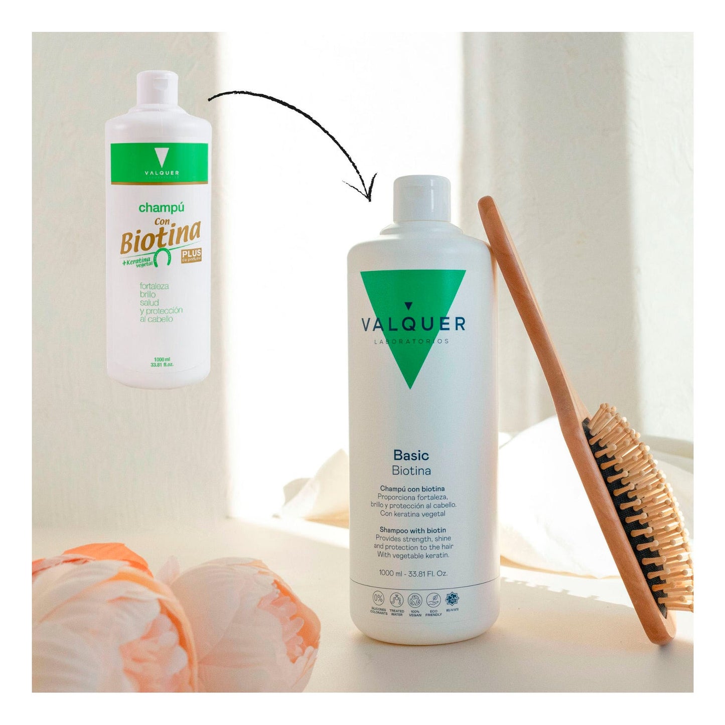 Valquer Champú con Biotina 1000ml