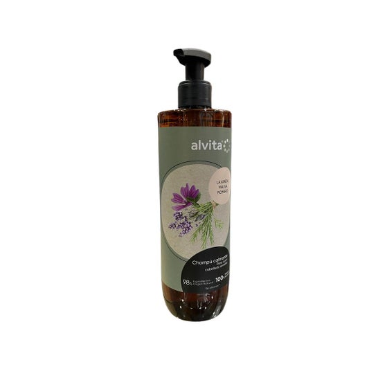Alvita Champú Calmante Lavanda Malva Romero 400ml