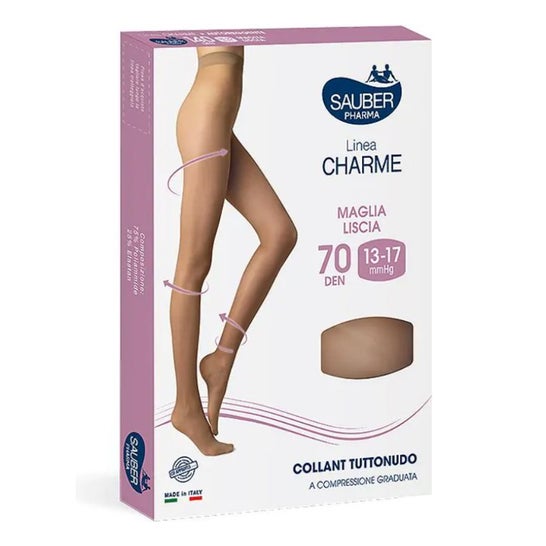 Desa Pharma Sauber Charme Pantimedia Liso Medio Talla 5 1ud