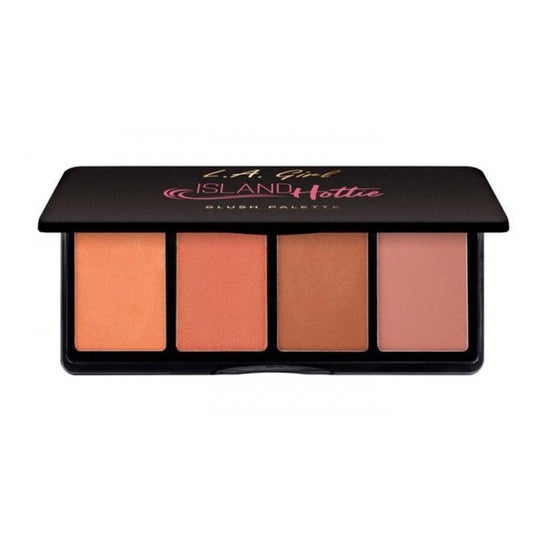 LA Girl Fanatic Blush Palette Island Hottie 16g