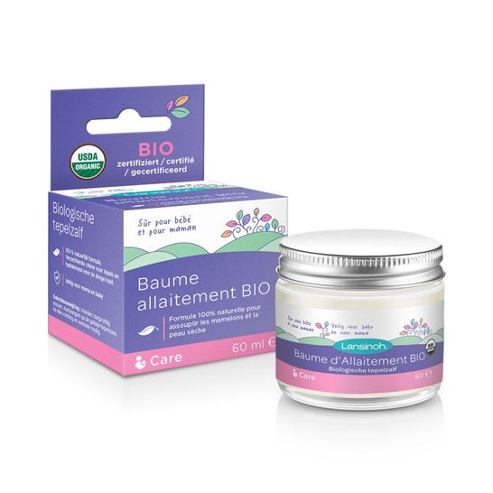 Lansinoh Baume Allaitement Bio 60ml