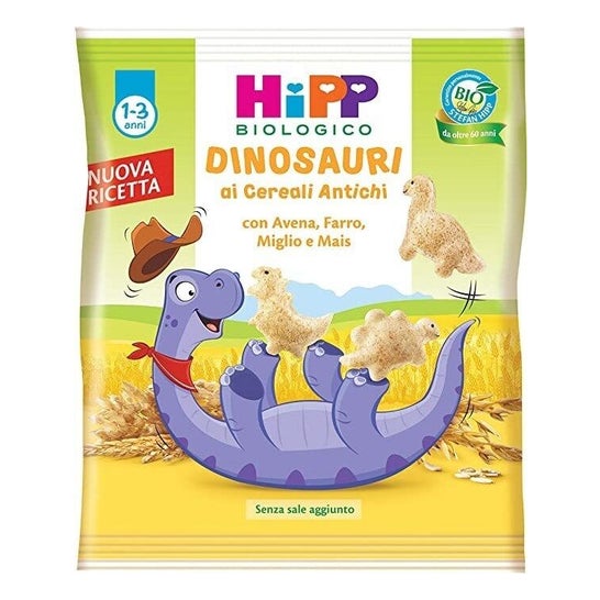 Hipp Dinosaurios Snack con Cereales 30g